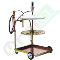 Pompa Ingrassaggio Pneumatica con Carrello 20472, 180-220kg | Raim Store