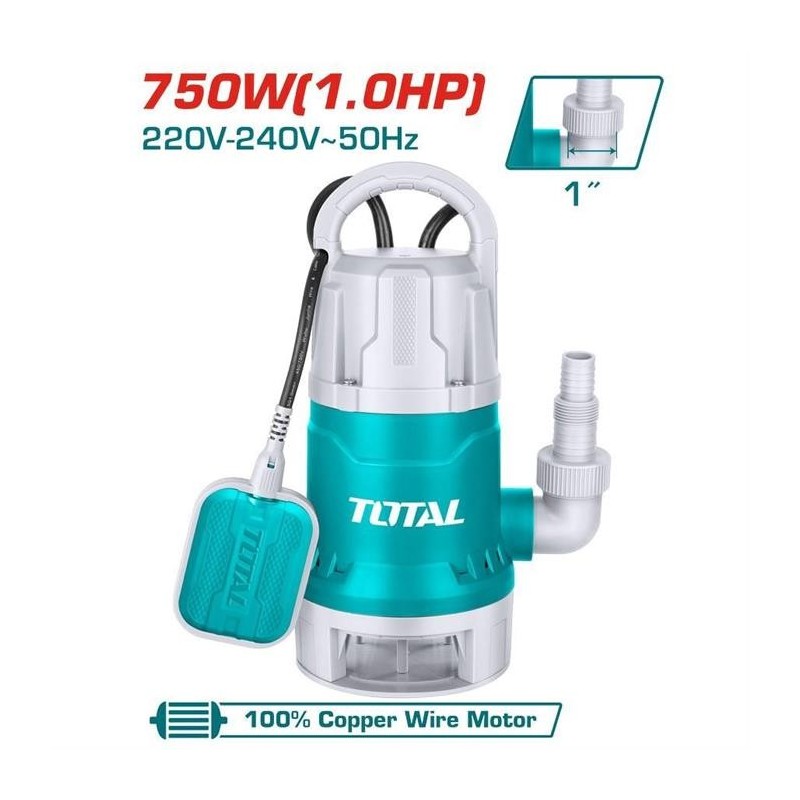 Submersible Pump Dark Water 750W 217L/min Total