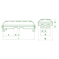 Clip-on Rubber Overshoe L.600 mm