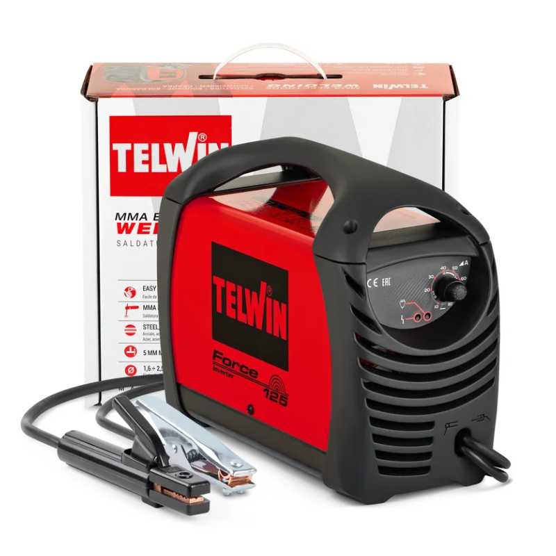 Telwin FORCE 125 MMA Inverter Welder – 230V
