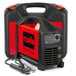 Saldatrice Inverter Telwin FORCE 205 MMA – 230V con Valigetta in Plastica