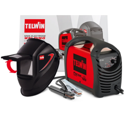 Saldatrice Inverter Telwin FORCE 125 MMA – 230V con Maschera TIGER