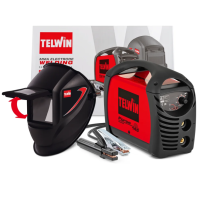 Saldatrice Inverter Telwin FORCE 145 MMA – 230V con Maschera TIGER