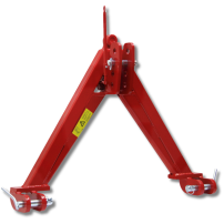 Triangolo per Attrezzi Portati Cat. 2 – Completo – Portata 1400 kg