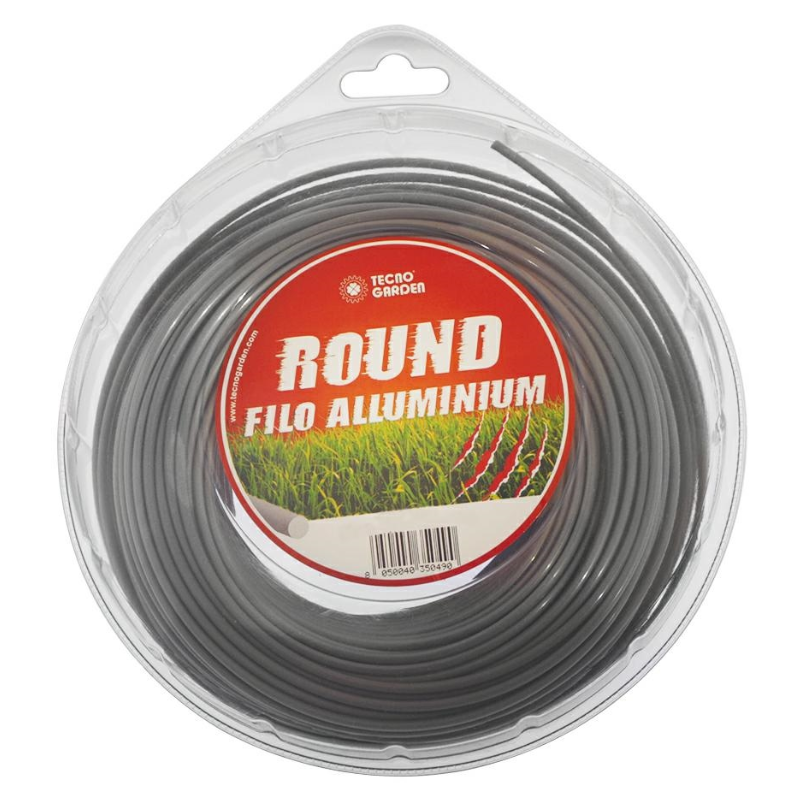 Filo per decespugliatore Tondo Ø 2.4x88m Colore Grigio
