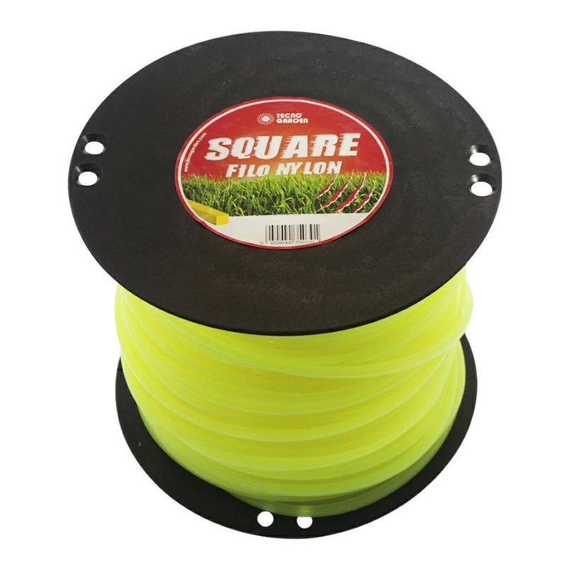 Filo per decespugliatore Quadro Ø 2.4x340m Colore Giallo
