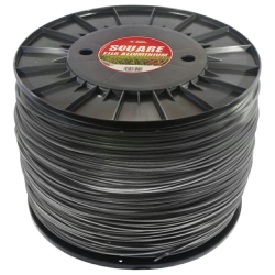 Filo per decespugliatore Quadro Ø 2.4x1560m Colore Grigio