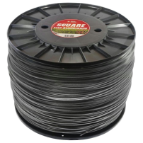 Filo per decespugliatore Quadro Ø 2.4x1560m Colore Grigio