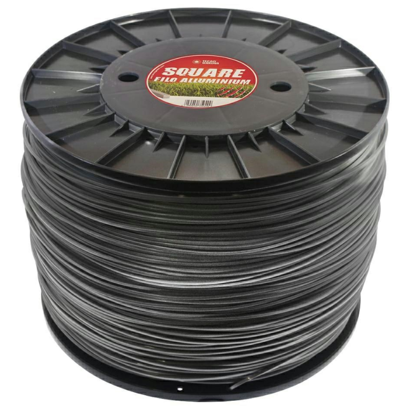 Filo per decespugliatore Quadro Ø 2.4x1560m Colore Grigio