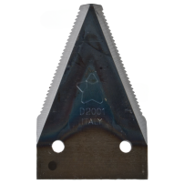 2" 2 Hole Blade Section 80x2.5mm Ribbed - Pack of 25 BCS