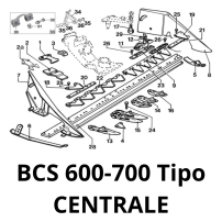 Vite per Denti 10x25 Motofalciatrice BCS 31112219