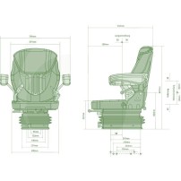 GRAMMER Compacto Basic S seat – MSG83/511 Code G1081364