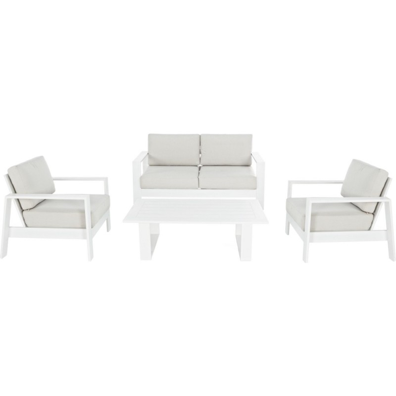 Estosa White Aluminum Bar Set Estosa White Aluminum Bar Set