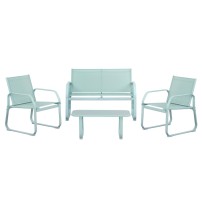 Salottino da Giardino Ecosteel Blue Estosa
