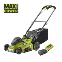 Tosaerba 36V 40cm con Movenza Assistita e Mulching | Ryobi 1x5.0Ah