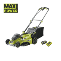 Tosaerba Brushless 36V 46cm con Movenza Assistita | Ryobi 1x5.0Ah