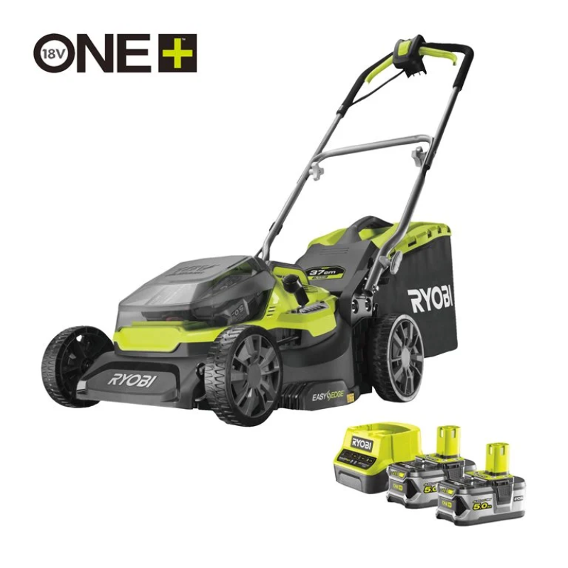 Rasaerba a Batteria Ryobi Motore Ibrido 36V con 2 Batteria 5Ah/18V RY18LMH37A-250