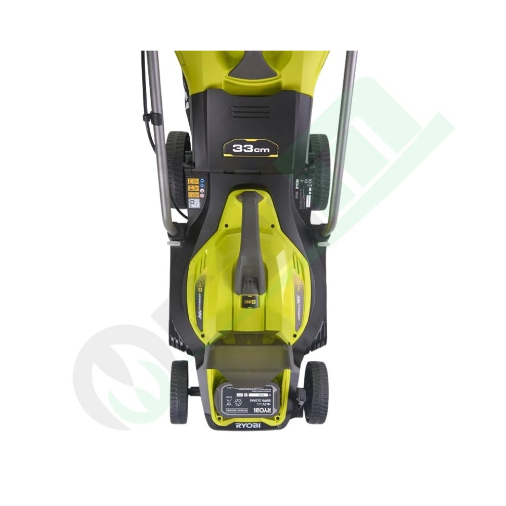 18V Lawnmower, 33cm Cutting Width OLM1833B | Ryobi
