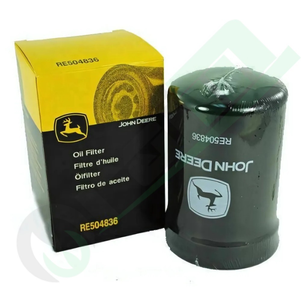 John Deere RE504836: Filtro Olio Motore di Alta Qualità per Prestazioni Ottimali