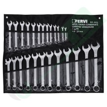 Set Chiavi Combinate Fervi 25 pz | 6-32 mm