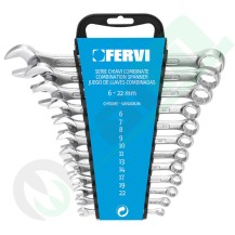 Set Chiavi Combinate Fervi 12 pz | 6-22 mm