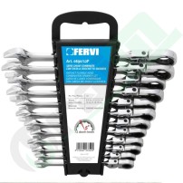 Set 12 Chiavi a Cricchetto Snodate | 8-19 mm