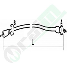 Cavo Cronogirometro 850mm | Fiat e Fiat Allis