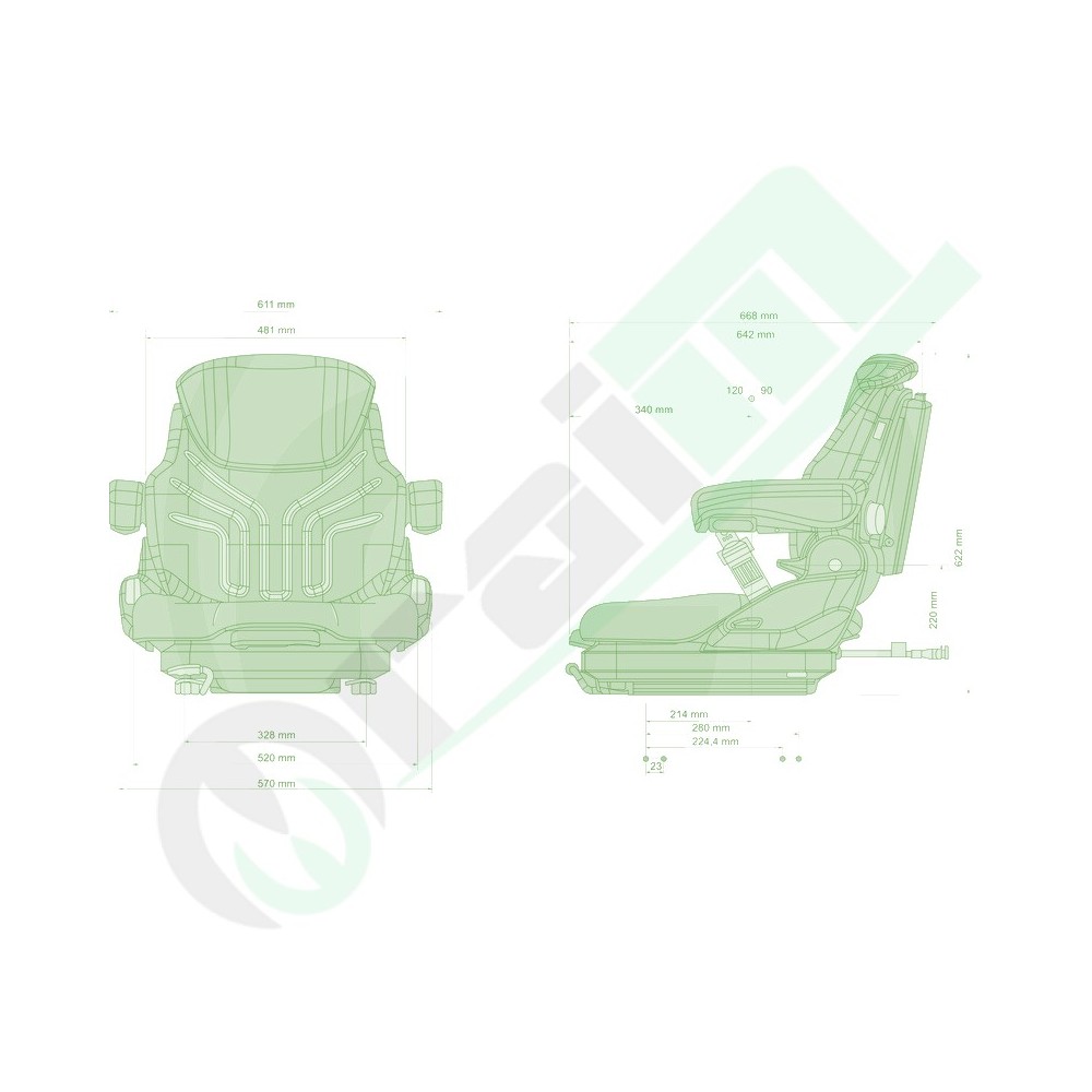 GRAMMER Primo XM Plus (MSG65/2731)