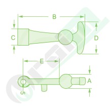 Medium Bonnet Stay with Support | 20006006
