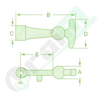 Medium Bonnet Stay with Support | 20006006
