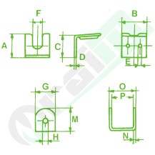 Galvanized Mounting Plate | Fits Part Number 60126