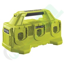 Caricabatterie a 6 Porte 18V | Ryobi 4A ONE+