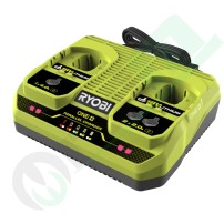 Caricabatterie a 2 Porte 18V | Ryobi 4A ONE+