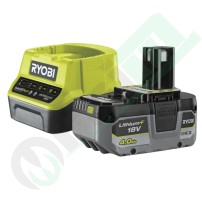 Kit Batteria 4.0Ah e Caricabatterie | Ryobi ONE+