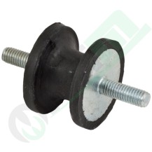 Male/Male Threaded Anti-Vibration Mount | M6 D.24 mm