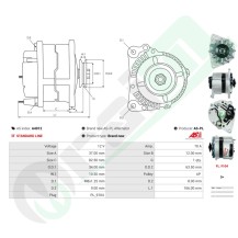 Alternatore AS-PL A4012 12V 70A | Ricambio Ford/Bosch