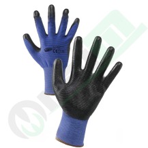 Guanti Nitrile/Poliestere | Grip Olio & Abrasioni | Dorso Aerato