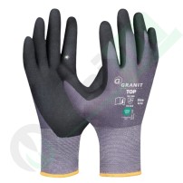 Guanti Lavoro Granit | Microschiuma Nitrile | Montaggio & Precisione