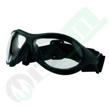 Dust-Tight Safety Glasses EN 166 | Convertible Strap/Temple