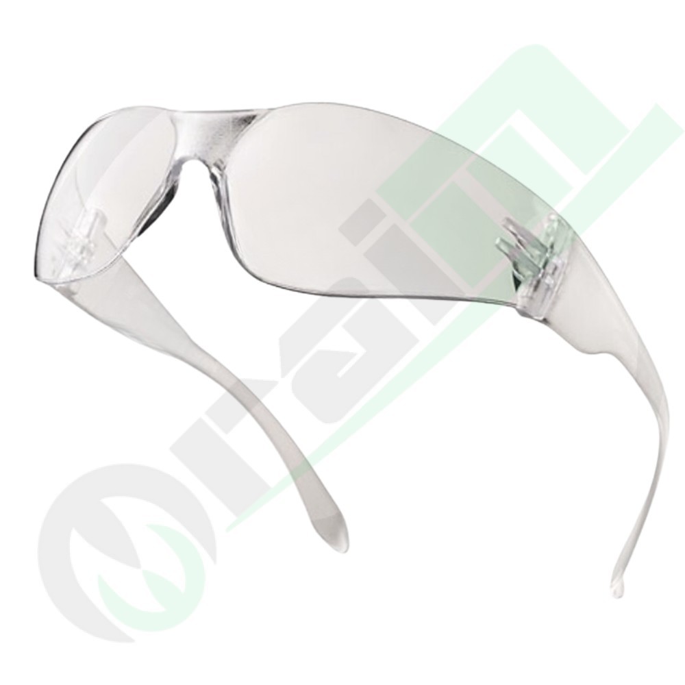 Sporty Frameless Safety Glasses | Anti-Scratch & Side Prot.