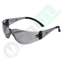 Tinted Frameless Safety Glasses | Solar/Grey | Anti-Scratch