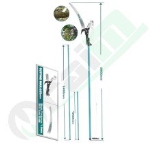 Total Pole Pruner Saw SK5 Telescopic | 2.8m Reach | 25mm Cut