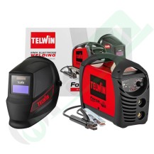 Telwin FORCE 165 Inverter Welder MMA | 150A + Auto-Darkening Mask
