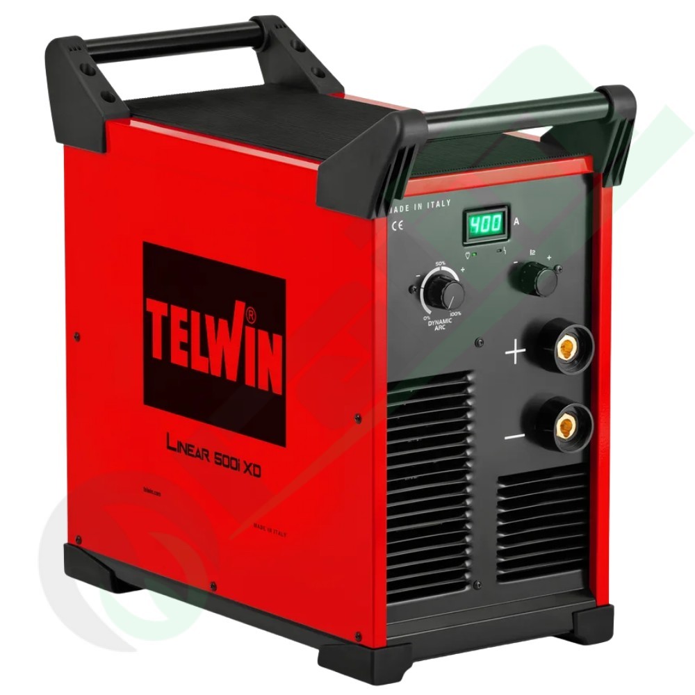Telwin LINEAR 500i XD Inverter Welder | 400A | 6mm Electrodes Telwin LINEAR 500i XD Inverter Welder | 400A | 6mm Electrodes