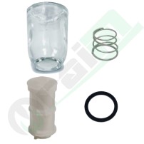 FIAT 850 DT Fuel Pump Bowl Kit | Glass Bowl & Filter Set