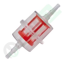 Diesel Fuel Filter Plastic Transparent | 6-8mm Diameter | Mesh