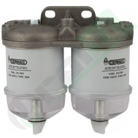 Filtro Carburante Doppio CAV 296 | M14x1.5 | Fiat, Same, New Holland