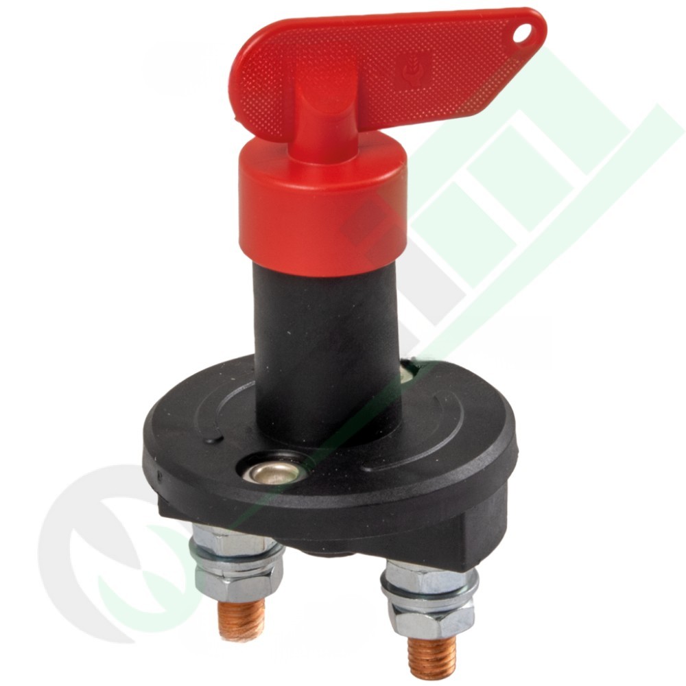 Single Pole Battery Switch 35669 | 100A, Removable Key Single Pole Battery Switch 35669 | 100A, Removable Key