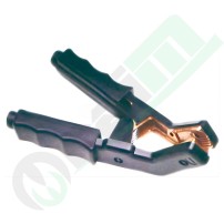 Curved Battery Clamp 36476 | Negative Black | 600A, 25 mm² Cable