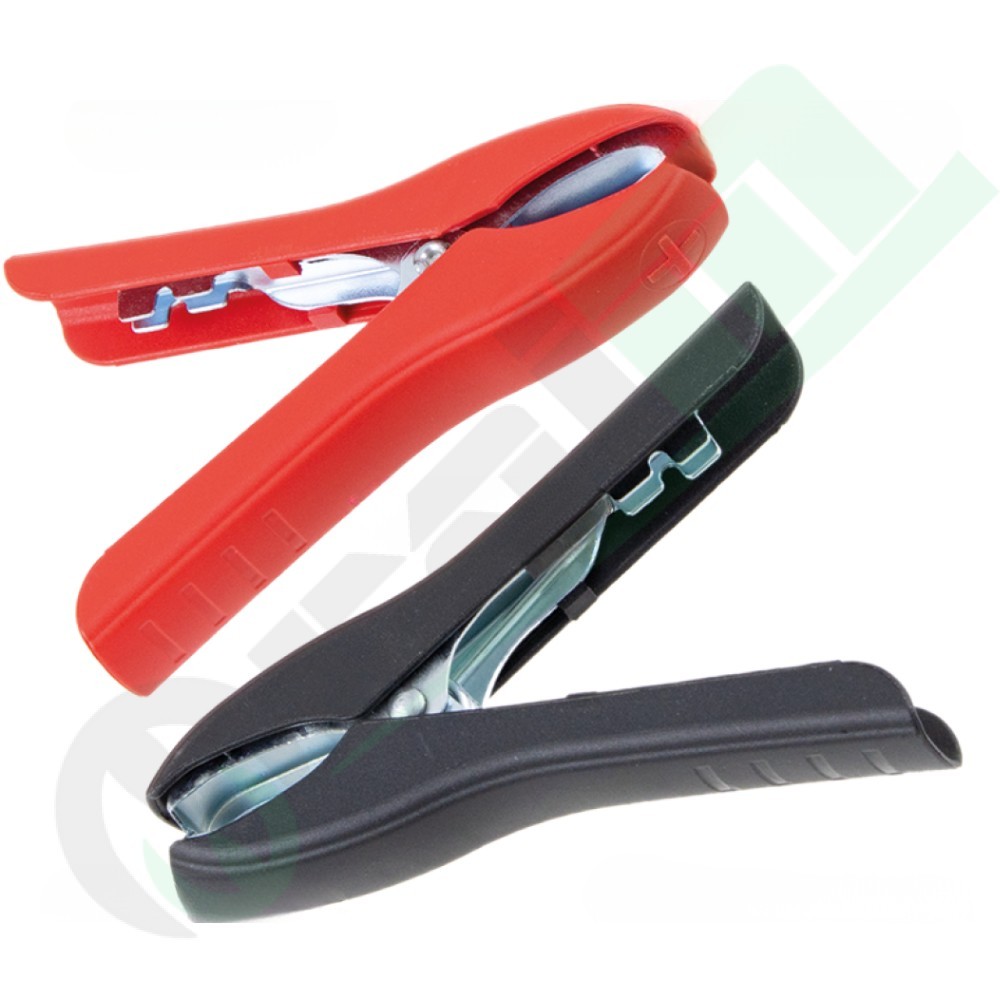 Coppia Pinze Portacorrente 36877 | 50A | Cavi Avviamento Coppia Pinze Portacorrente 36877 | 50A | Cavi Avviamento